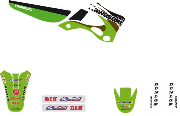 Graphic Kit Oem Kawa 2000