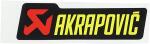 Sticker Akrapovic 150x45