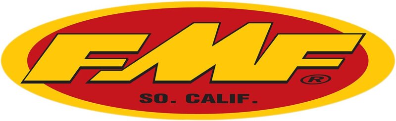 Fmf 5 Oval Stkr(yel/red)