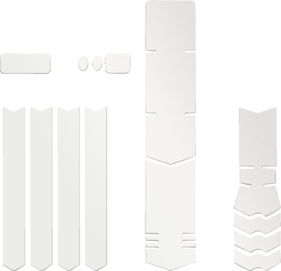 Frame Decal Clear Mat 10 Pcs