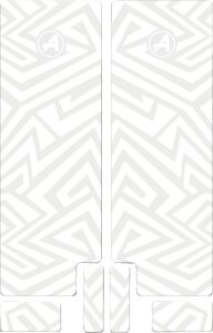 Fork Decal Wt Lines Mat