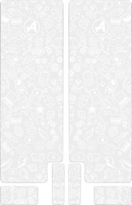 Fork Decal Wt Icon Gloss