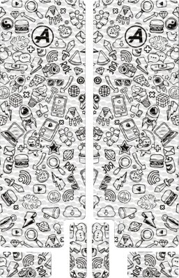 Fork Decal Textured Bk Icon