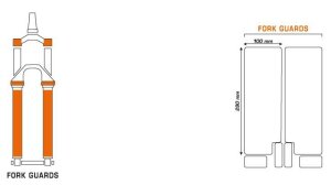 Fork Decal Textured Wt Icon