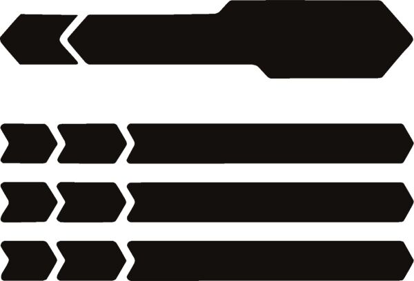 Decal Chain Gd Bk Gloss
