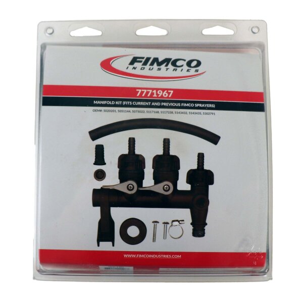 Spray Qc Manifold 3/8 Hos