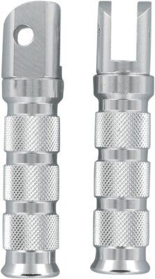 Footpegs Silver Hon-front
