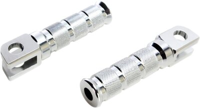 Footpegs Silver Suz-front