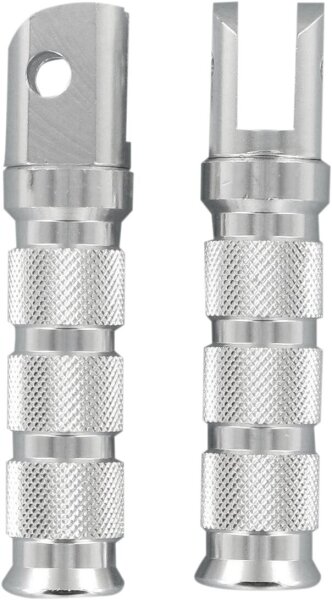 Footpegs Silver Yam-front