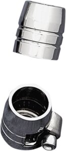 Chrm Hose Clmap Grvd 1/4