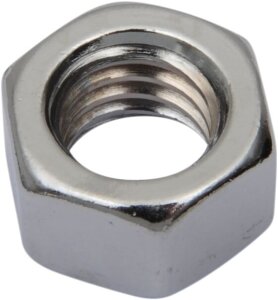 5/16-24 Chrome Hex Nut