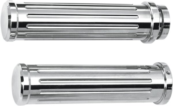 Billet Grips Ball Mld Chr