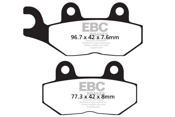 Brake Pad Fa Ser Organic