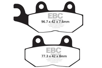 Brake Pad Fa Ser Organic