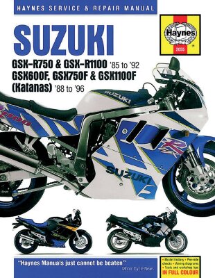 Manual Suz Gsx-r/katana