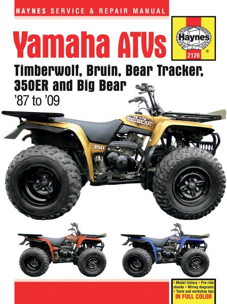 Manual Yam Yfm350