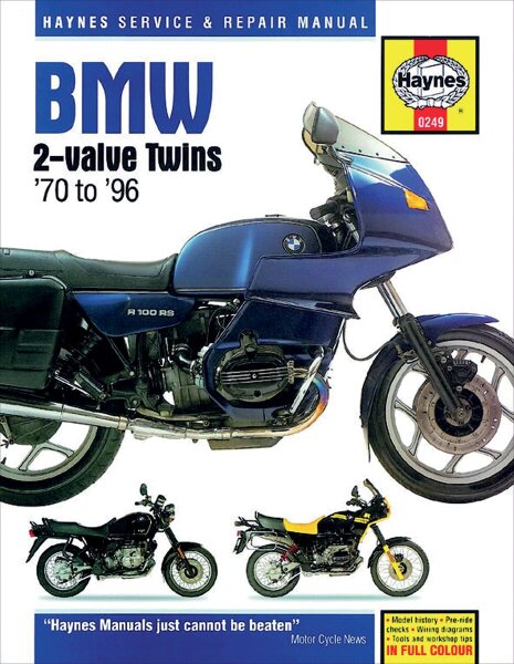 Manual Bmw 2-valve Twins