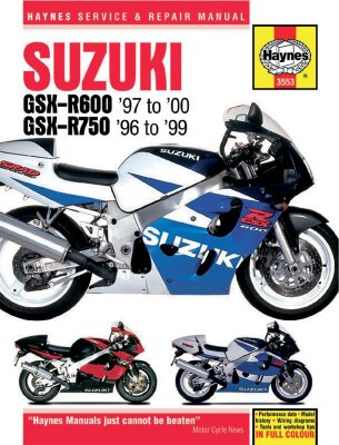 Manual Gsxr600/750