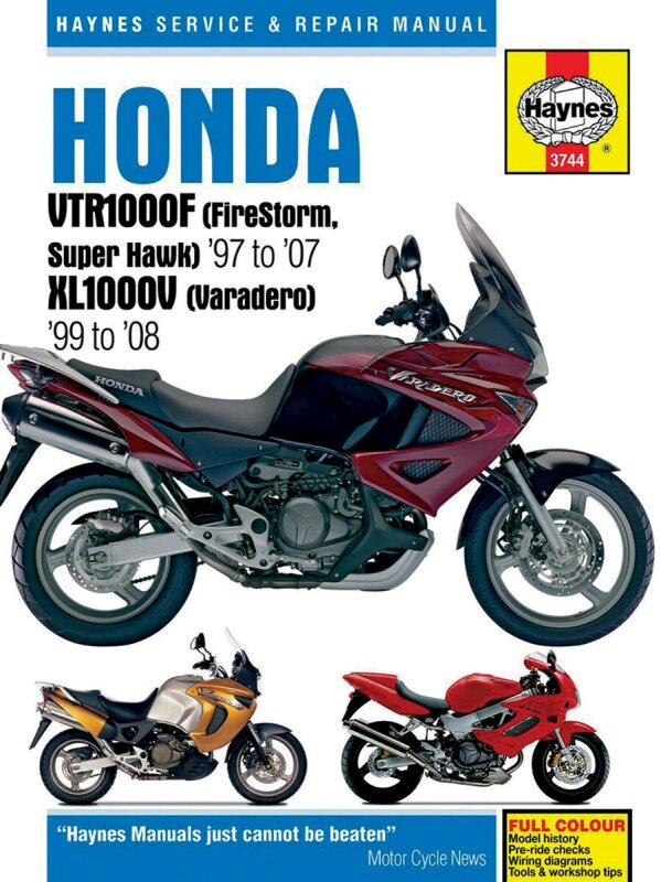 Manual Vtr1000f Supr Hawk