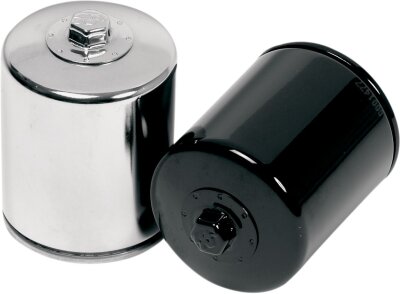 Oil Fltr Blk Twin Cam