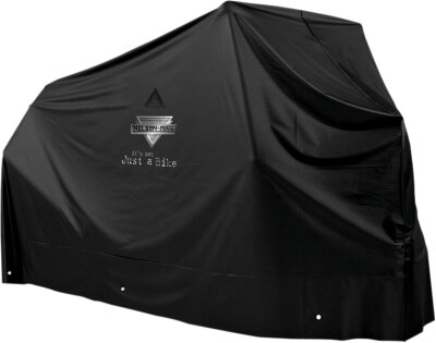 M/c Cover Pvc Blk Lg