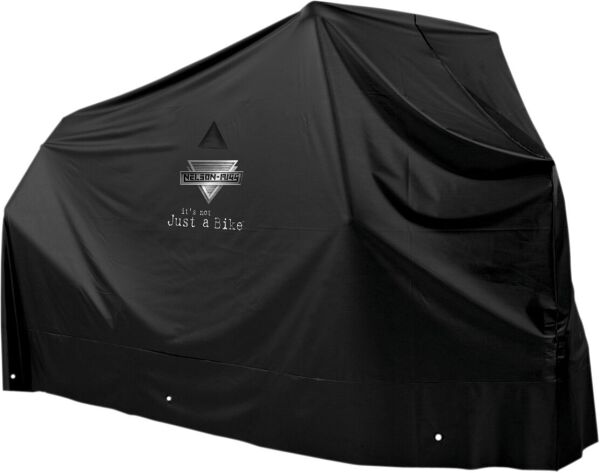 M/c Cover Pvc Blk Xxl
