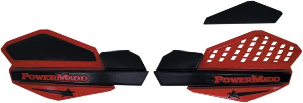 Handguards Star Rd/bk