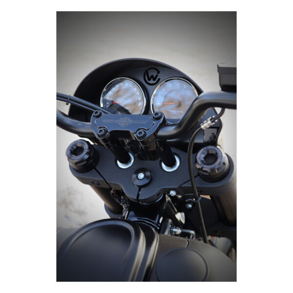 Cult-Werk, Low Rider dash cover kit. Gloss black