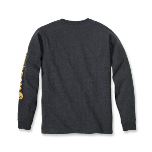 Carhartt Sleeve logo long sleeve carbon heather Size S