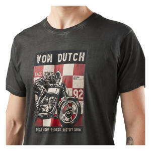 Von Dutch Poster t-shirt dark grey Size L