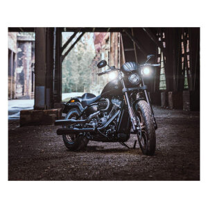 Kellermann, Dayron Innovation WL, black. No turn signal