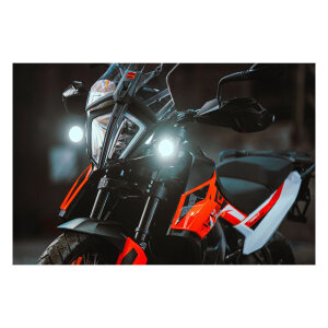 Kellermann, Dayron Classic WL, black. No turn signal