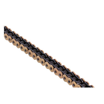 Tsubaki, 530 RQ2 X-ring chain. Gold. 104 links