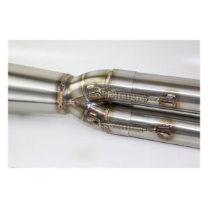 Kodlin, Next Level 2-1 exhaust system. Clear stainless
