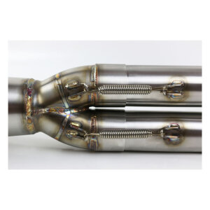 Kodlin, Next Level 2-1 exhaust system. Clear stainless