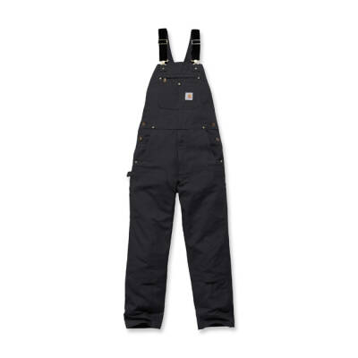 ** Carhartt Relaxed Fit duck bib overall black Size W40/L34