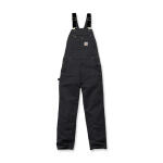 ** Carhartt Relaxed Fit duck bib overall black Size W40/L34