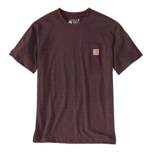 Carhartt Relaxed S/S Pocket Stripe t-shirt port stripe...