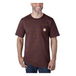 Carhartt Relaxed S/S Pocket Stripe t-shirt port stripe...