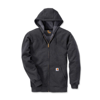 Carhartt Zip Hooded sweatshirt carbon heather Size XL