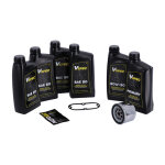 MCS, Big Oil service kit. Mineral SAE50. Chrome filter,...