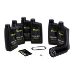 MCS, Big Oil service kit. Mineral. Black filter, 91-98 Dyna