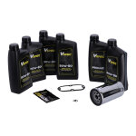 MCS, Big Oil service kit. Mineral. Chrome filter, 91-98 Dyna