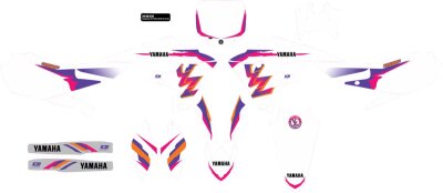 Graphic Kit Yz Retro Yz450