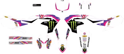 Graphic Kit Mey Retro Yz450