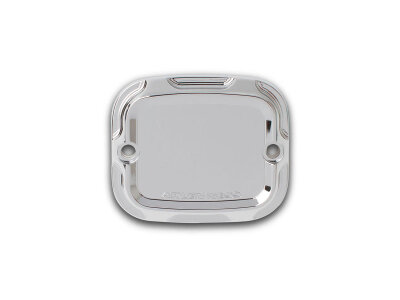 Beveled Master Cylinder Cover Chrome Front