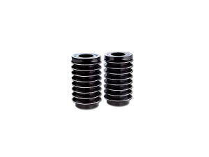 Retro Fork Boots Black Diamond Cut Anodized