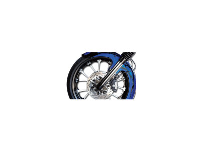 Deep-Cut Hot Legs Fork Lower Legs Black Dual Disc