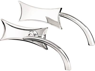 Four Point Micro Mirror Chrome Left
