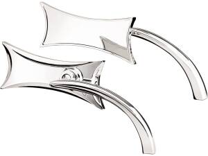 Four Point Micro Mirror Chrome Left